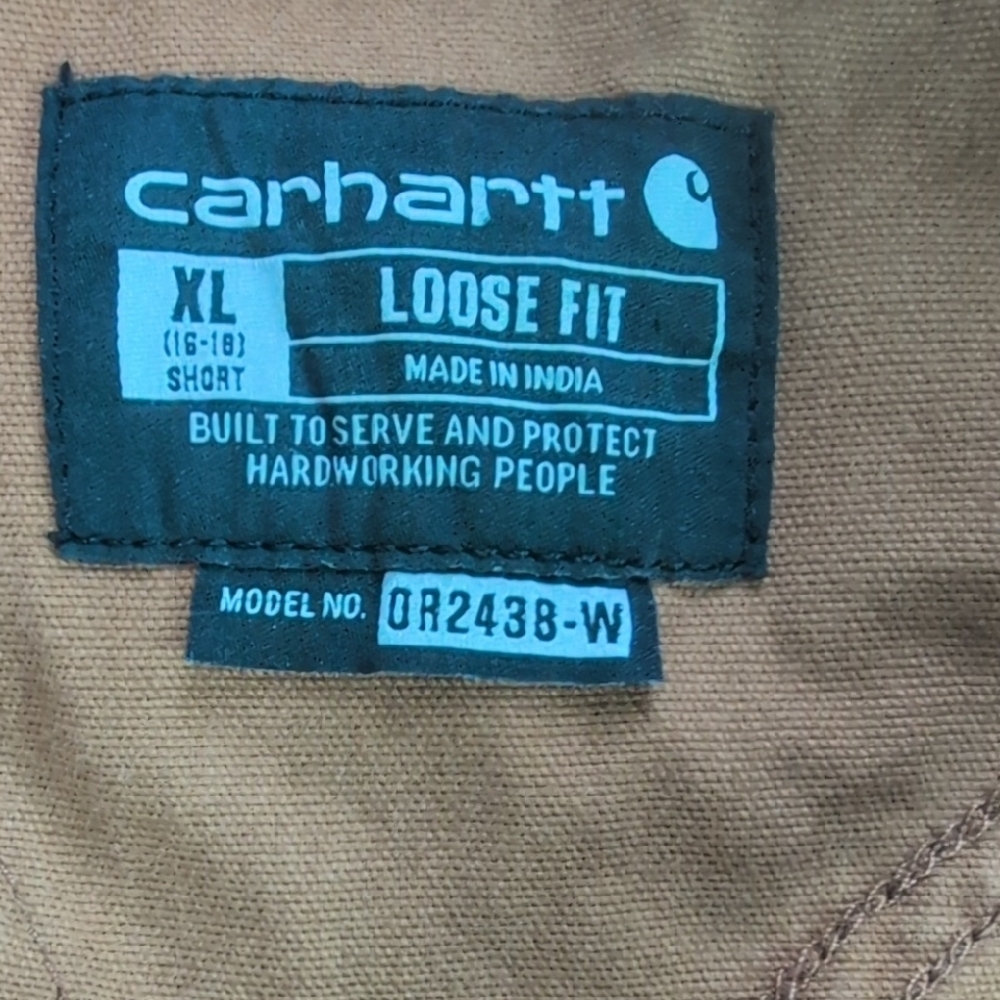 Carhartt Women's Brown Work Overalls - Picture 2 of 6